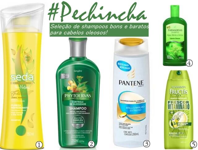 melhor shampoo para cabelos oleosos