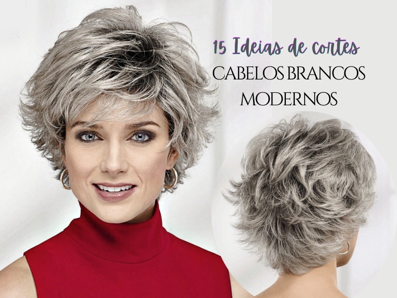 cortes de cabelo branco feminino que rejuvenescem