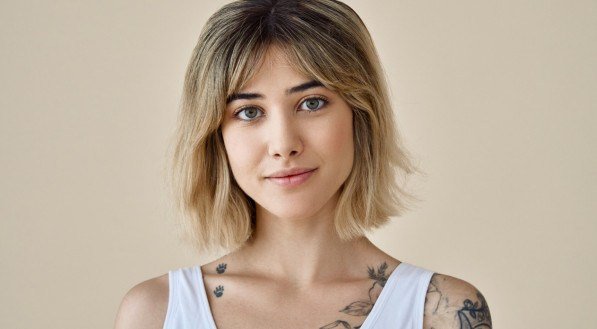 corte bob curto ou pixie para pouco cabelo