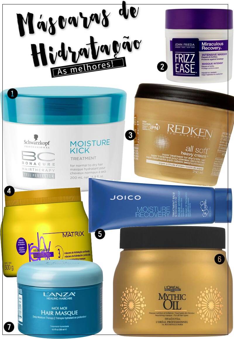 melhores mascaras capilares