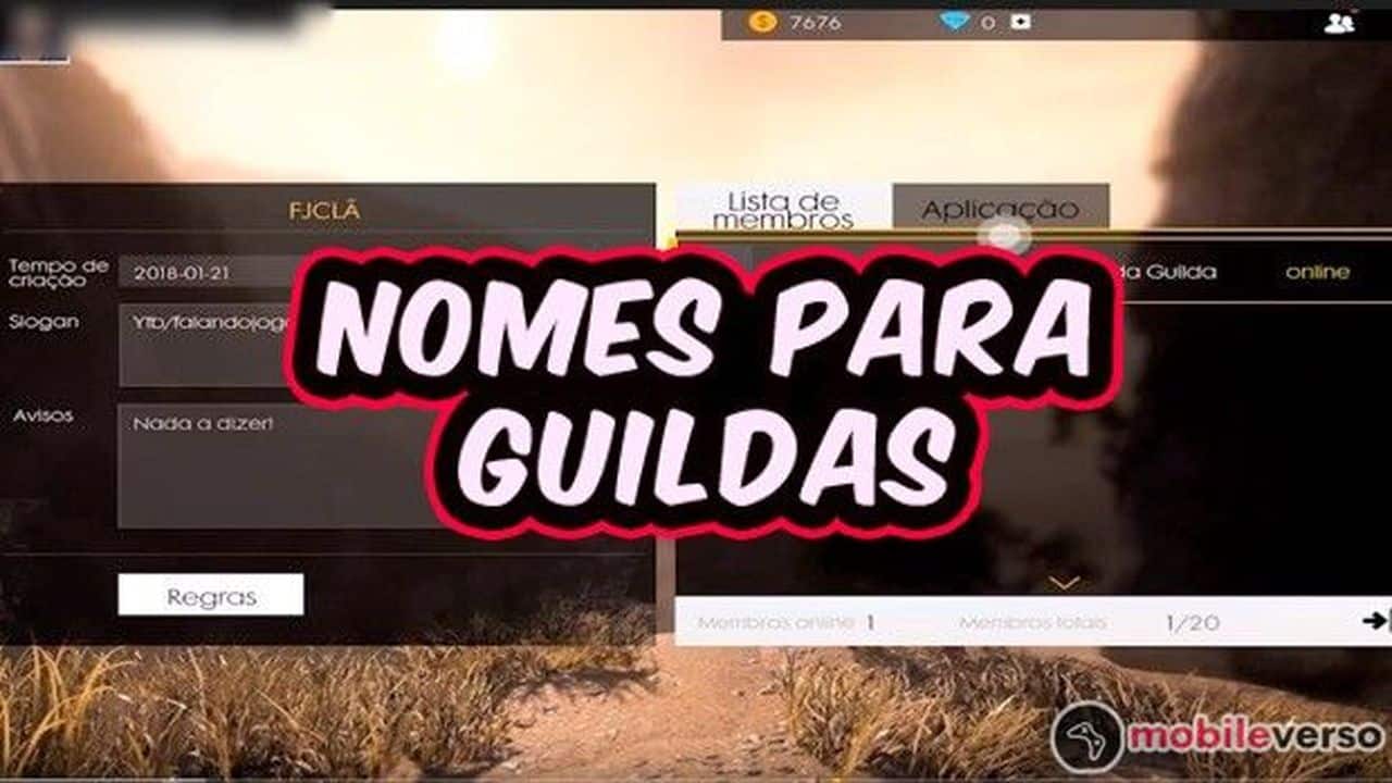 nomes de guilda engraçados