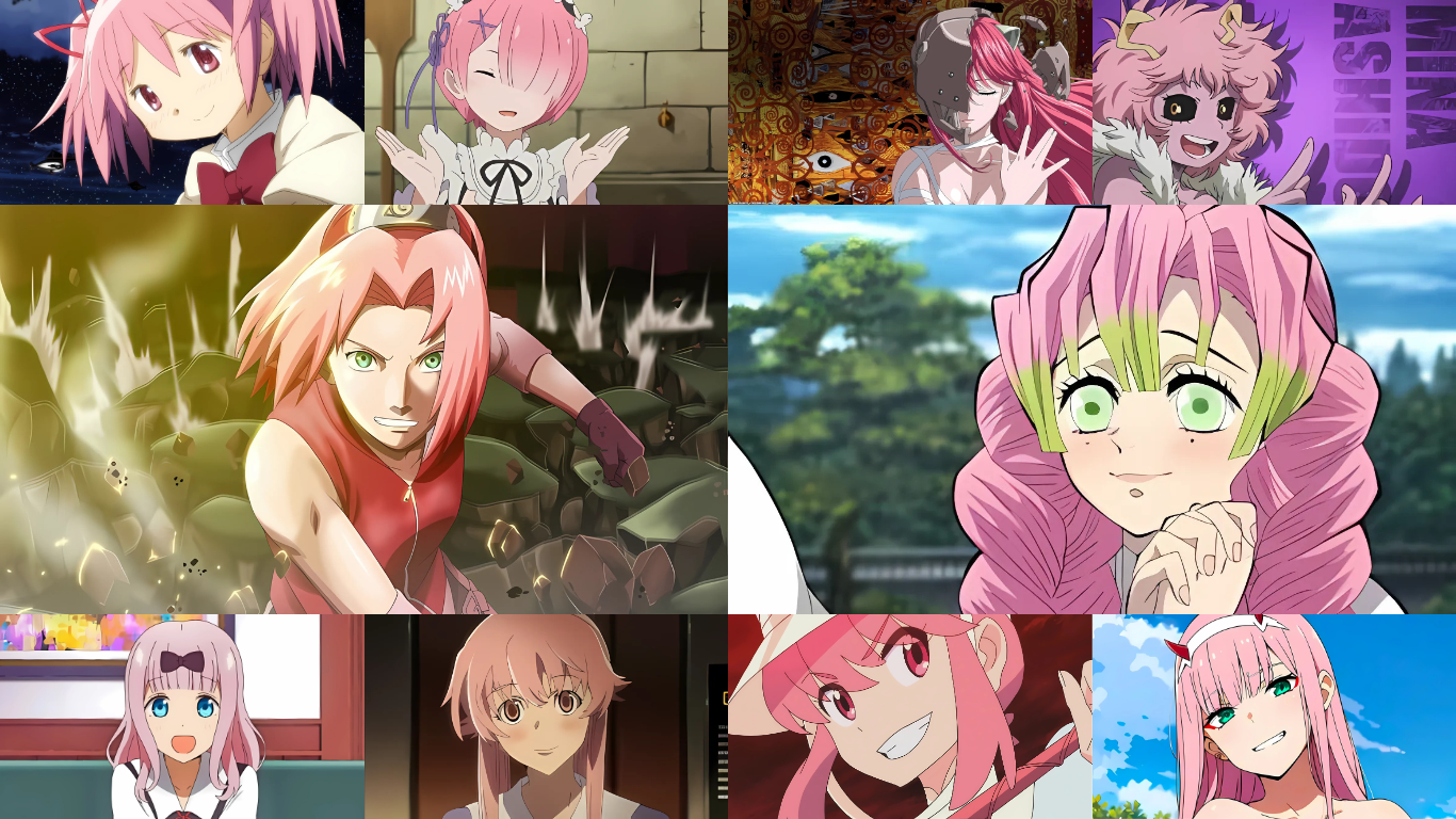 melhores personagens femininas cabelo rosa para se inspirar
