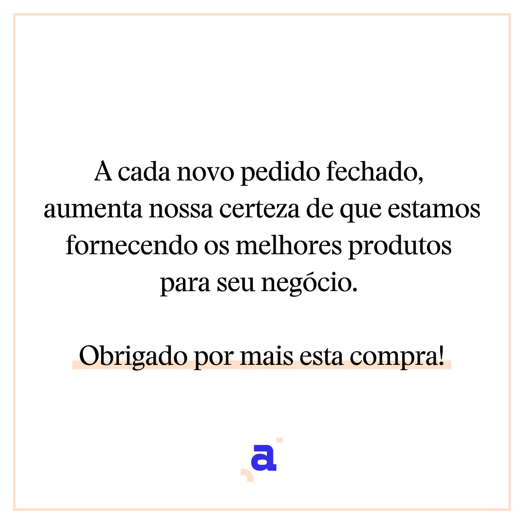 mensagem de agradecimento