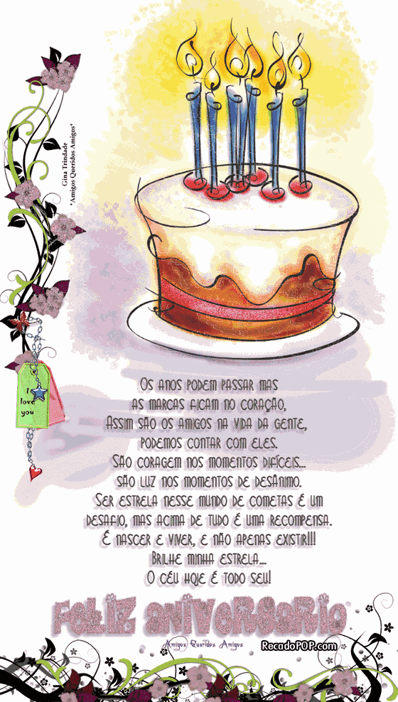 mensagem de aniversário