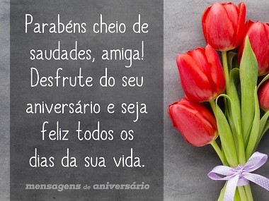 frases de aniversário com flores para melhor amiga