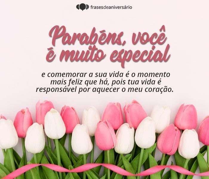 mensagens de aniversário com flores para amiga que mora longe
