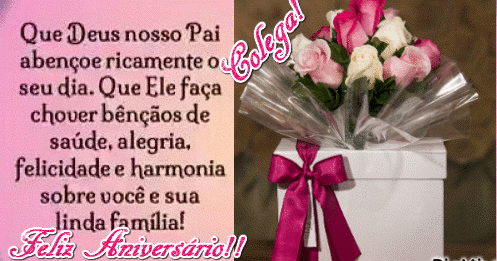 mensagem de aniversário com flores para amiga especial