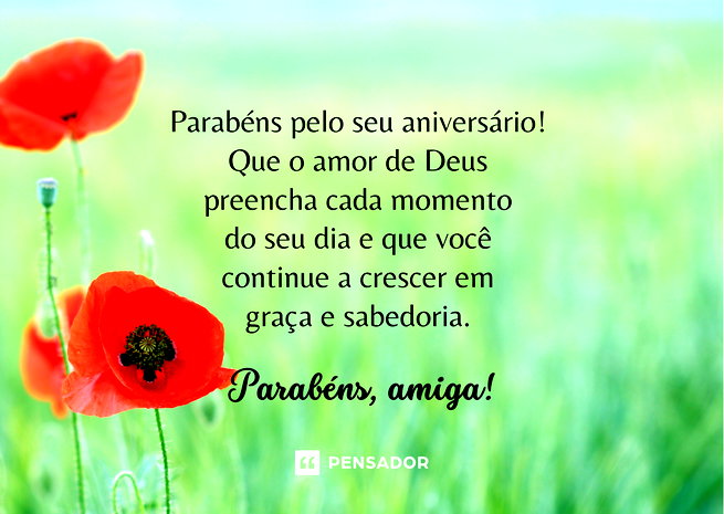 mensagens de aniversário com flores e fotos para amiga
