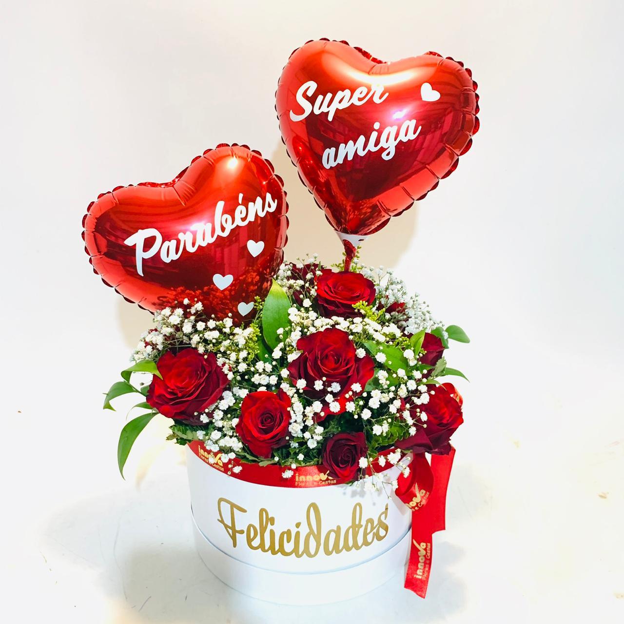 mensagens de aniversário com flores para amiga emocionantes