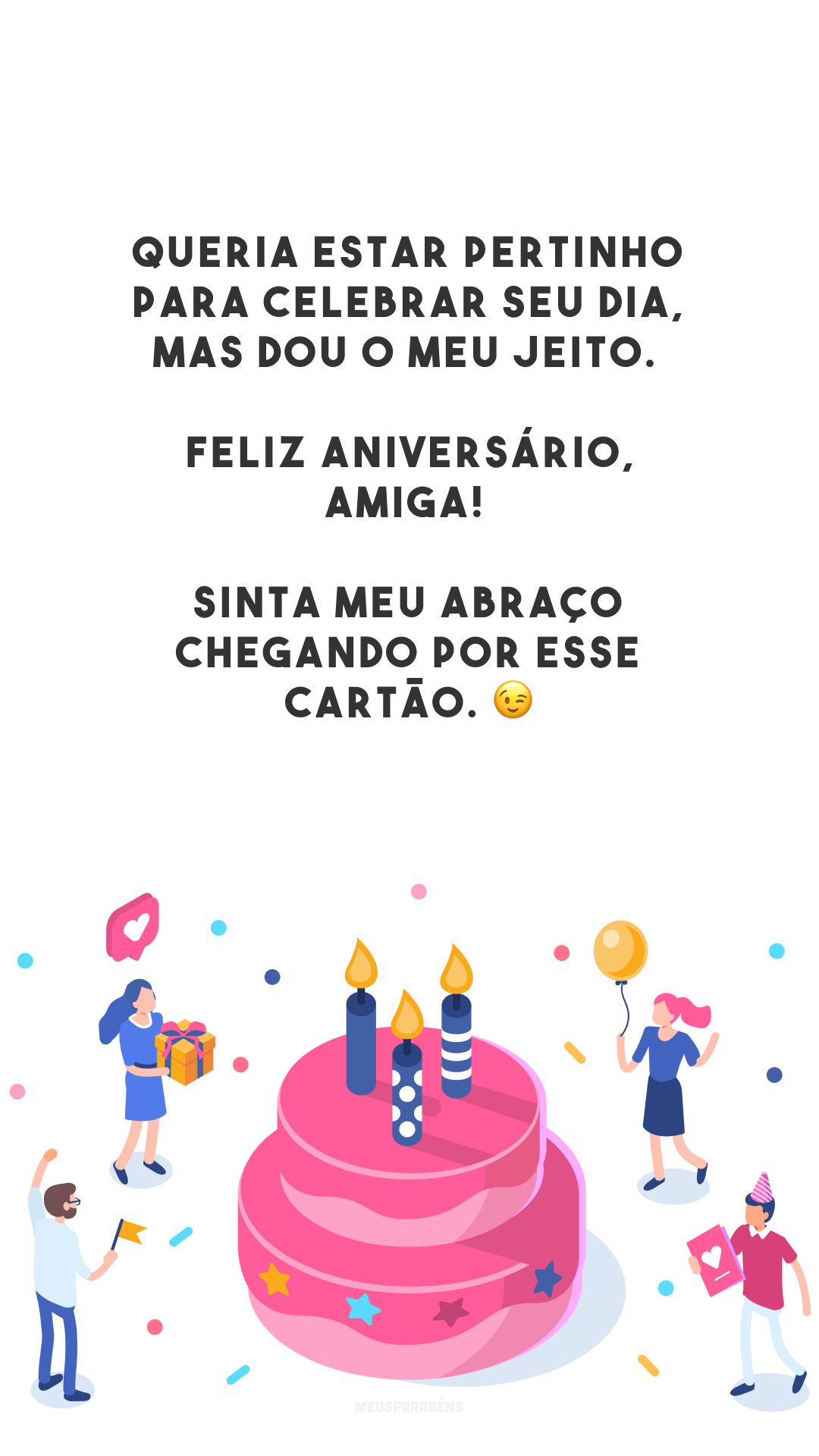 status de aniversario para amiga