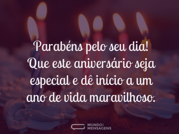 erros ao escrever mensagem de aniversário