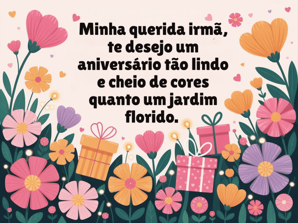Mensagens de Aniversário para Irmã Mais Nova: Carinho e Proteção