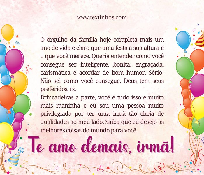 Mensagens de Aniversário para Irmã Mais Velha: Homenageando a Experiência