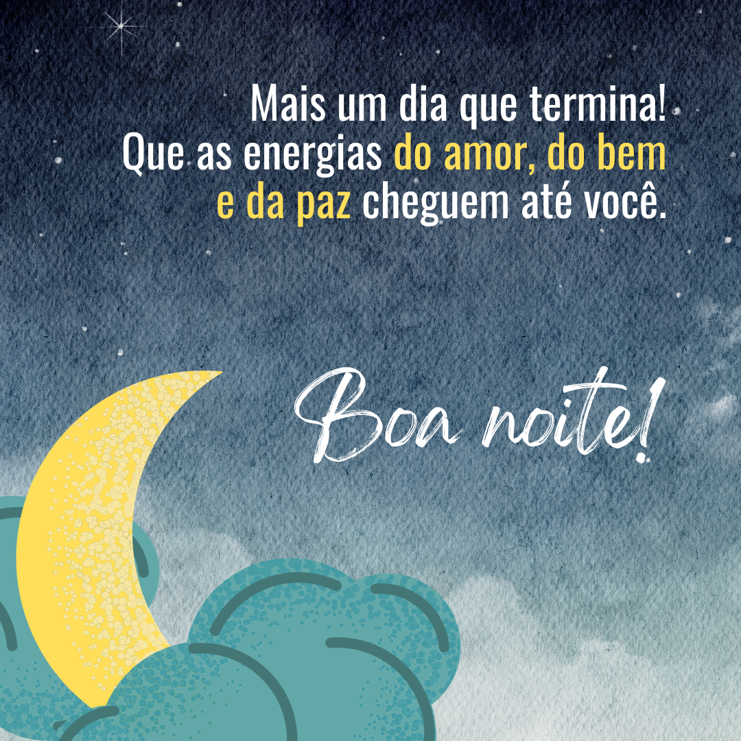 mensagem de boa noite com versículo bíblico