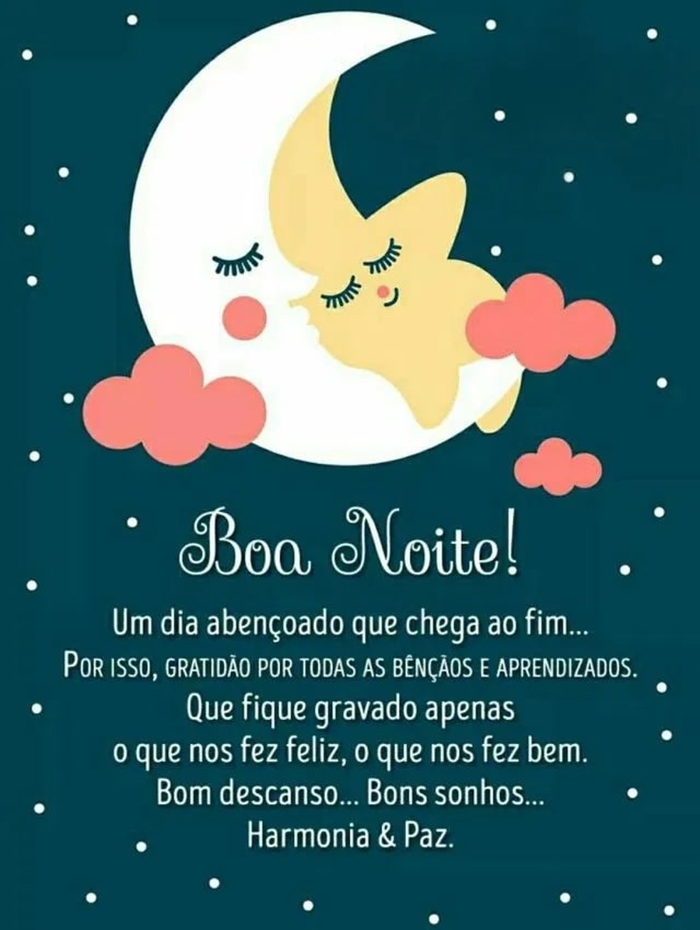 mensagem de boa noite para quem está longe