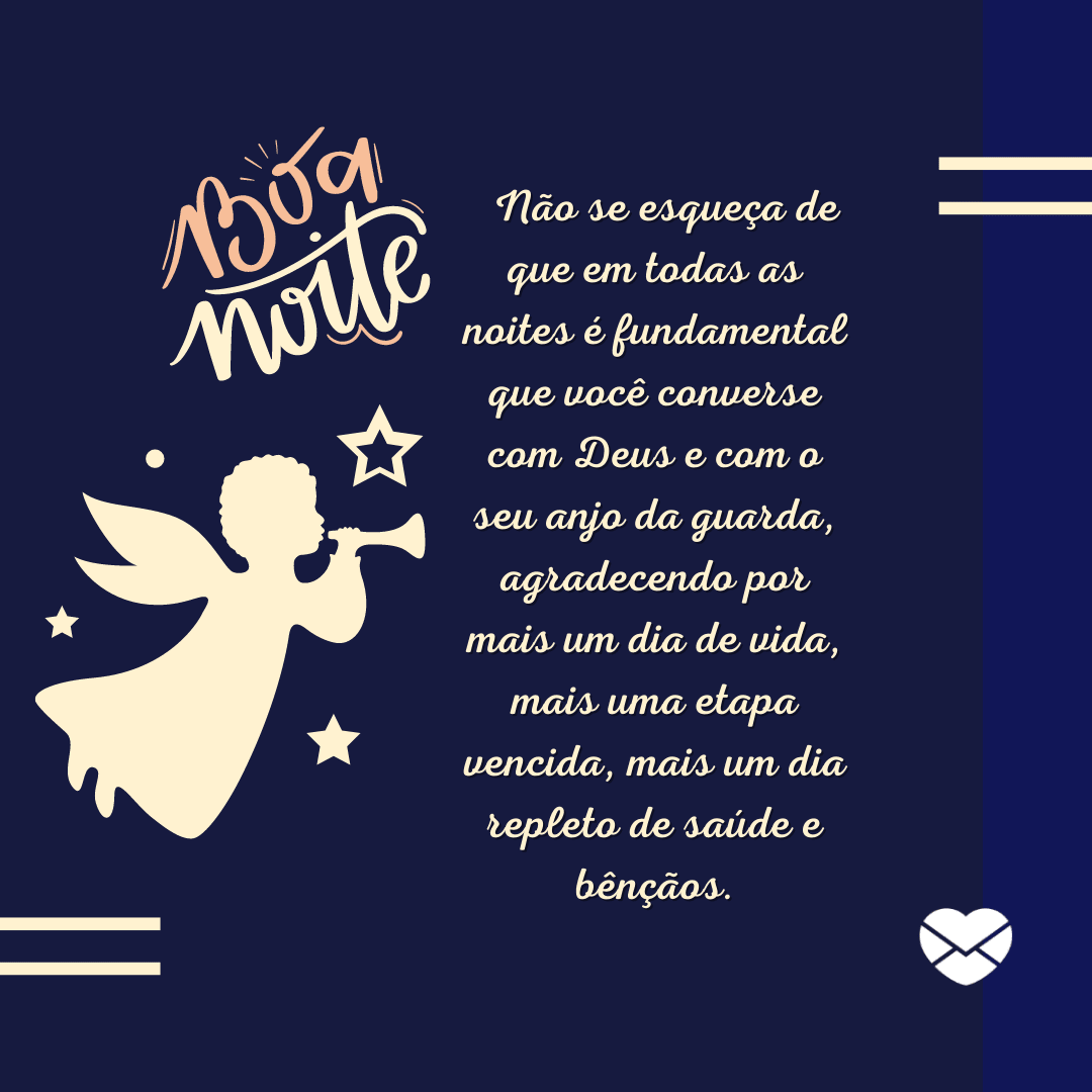mensagem de boa noite para amor