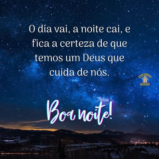 Mensagens de boa noite com imagens para WhatsApp