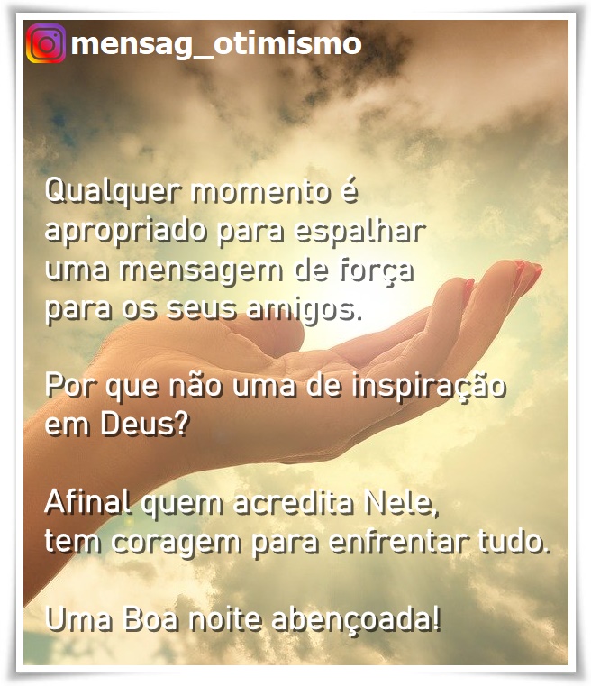 reflexão antes de dormir