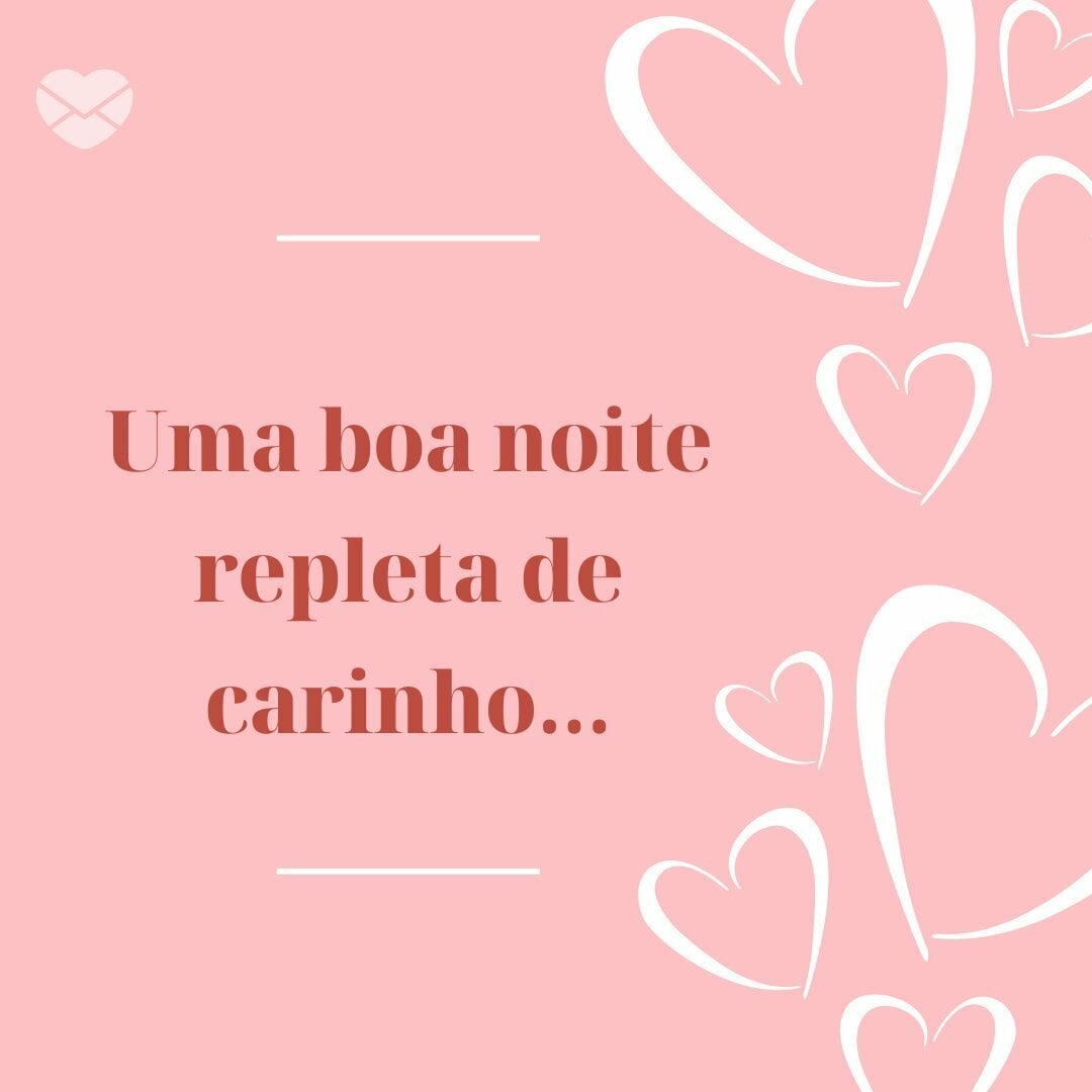 mensagem de boa noite romântica