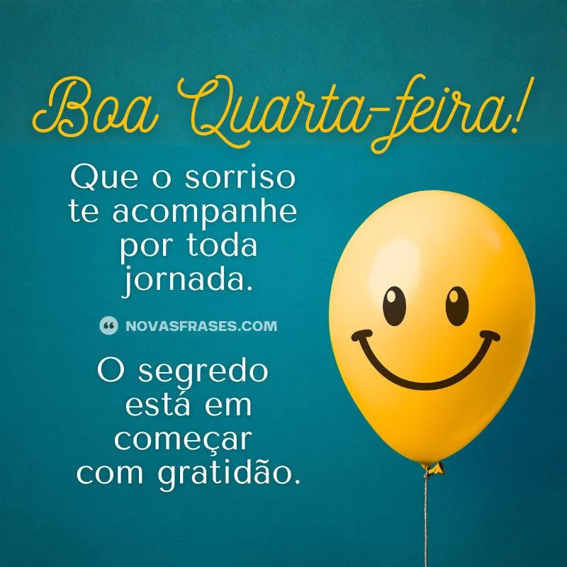frases de fé para quarta-feira