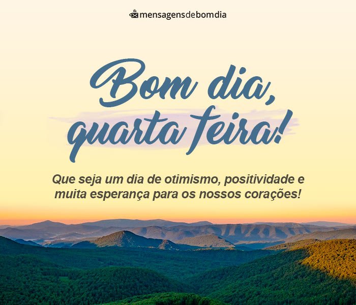 mensagens de quarta-feira para WhatsApp