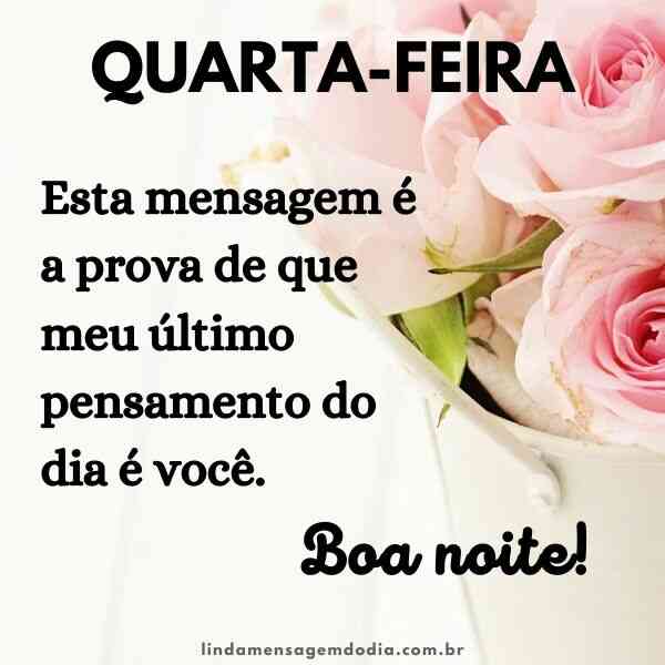 bom dia quarta-feira
