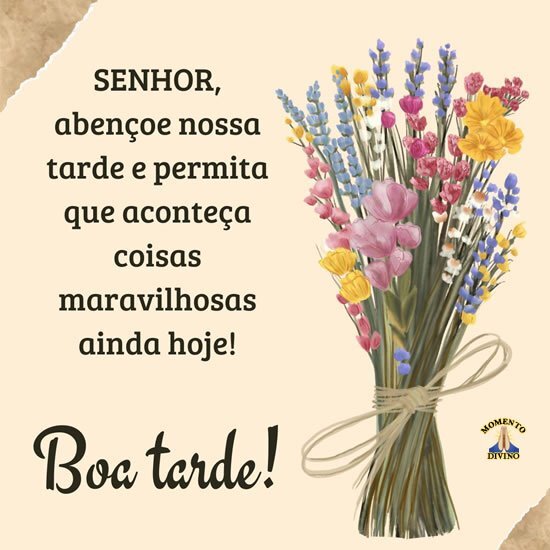mensagem abençoada para tarde de terça-feira