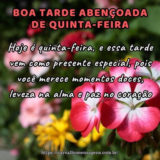 melhor horário para enviar mensagem de boa tarde de quinta-feira