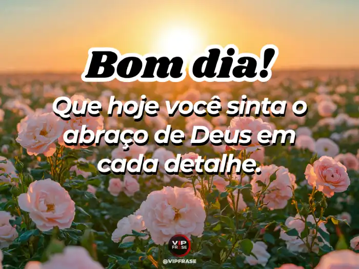 mensagem de bom dia com carinho