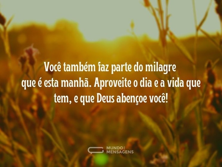 mensagens bíblicas inspiradoras para o dia