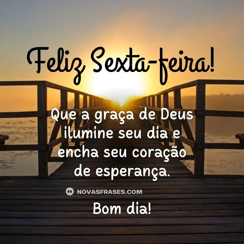 bom dia sexta abençoada