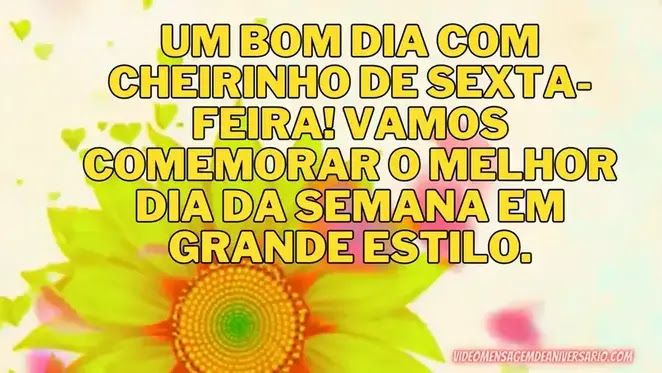 mensagens de paz para sexta-feira