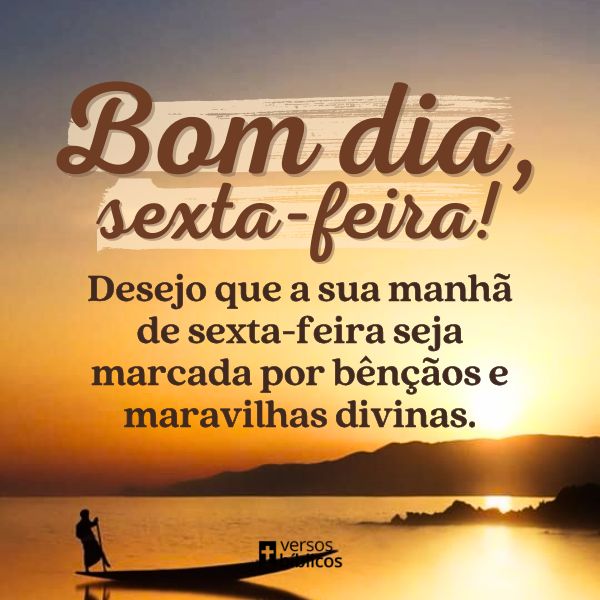 bom dia sexta-feira de renovação