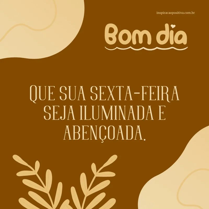 frases de fé para sexta-feira