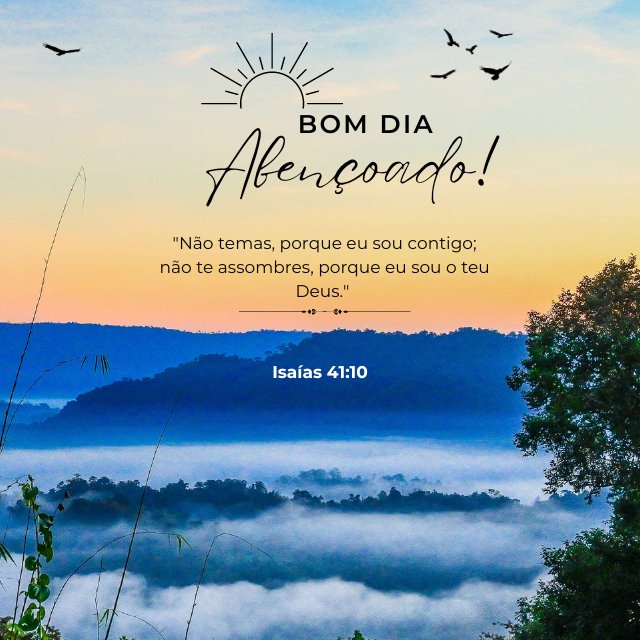 bom dia sexta com esperança