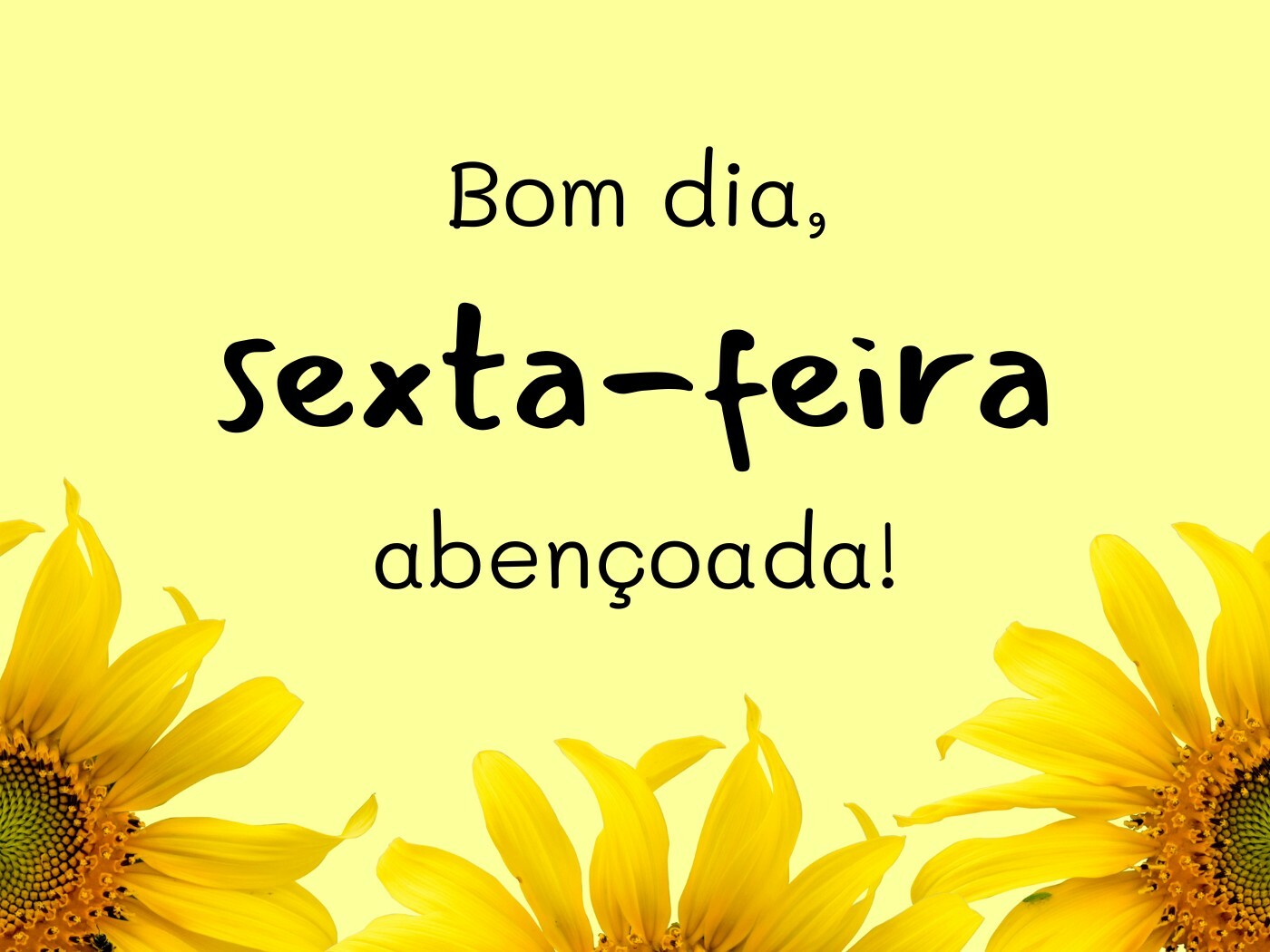 reflexão sexta-feira abençoada