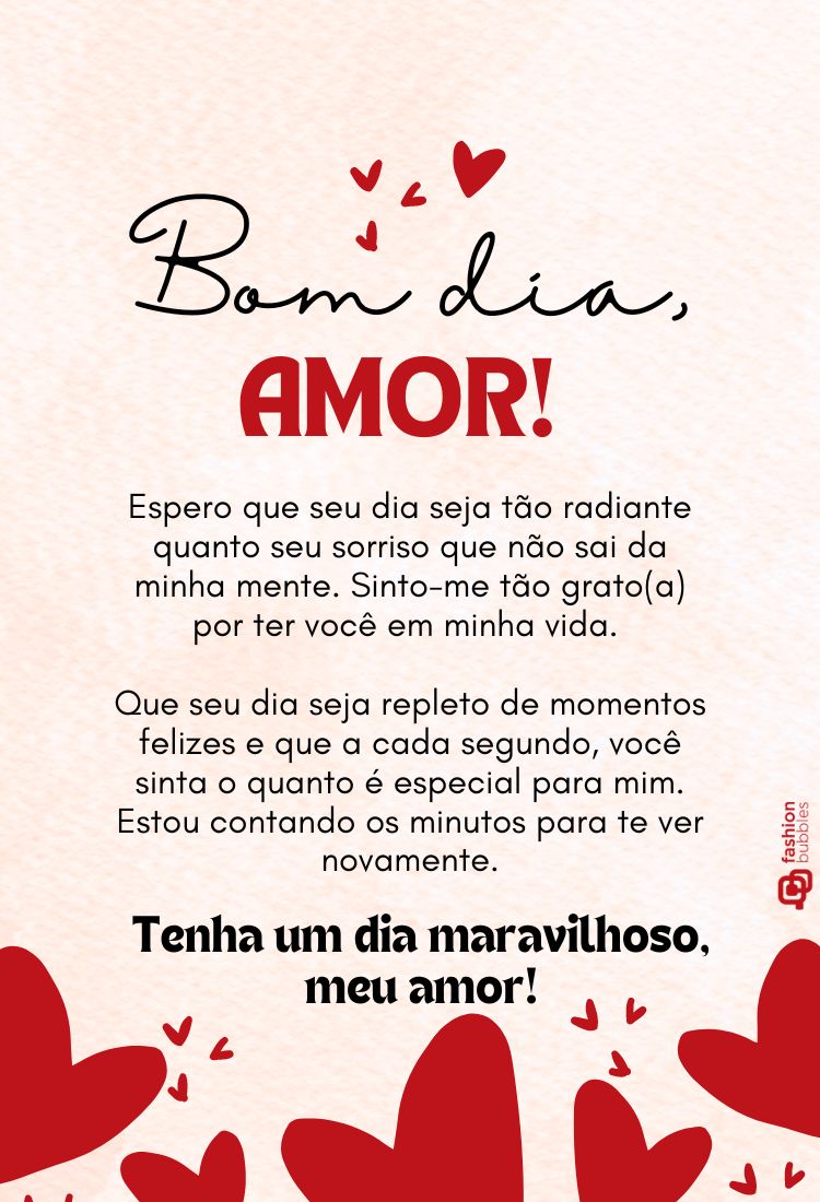 quanto custa uma mensagem de bom dia criativa