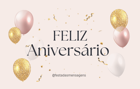 mensagem de feliz aniversário