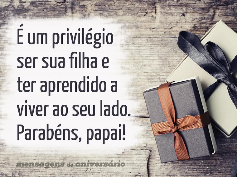 texto de aniversário filha para pai