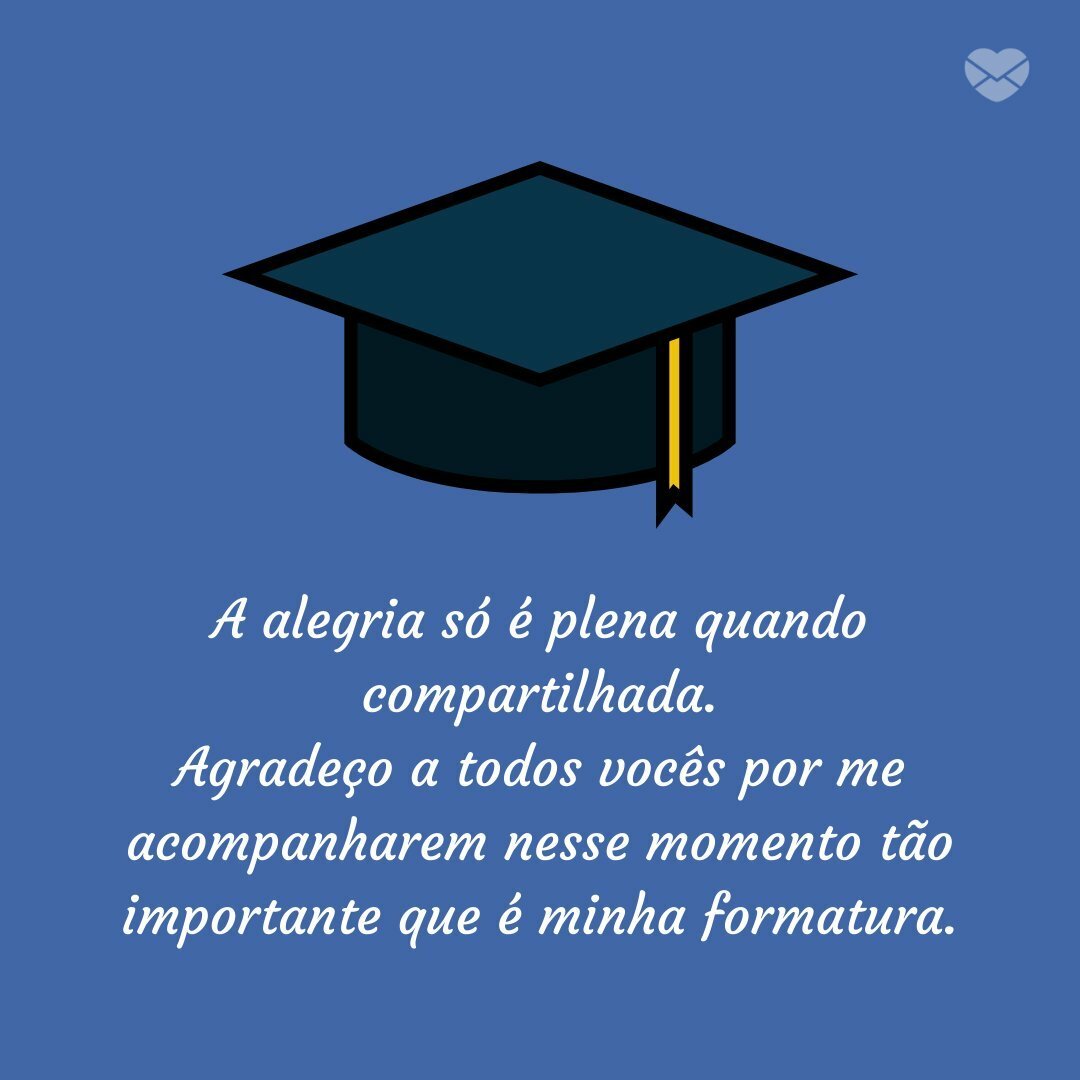 frase formatura para o discurso