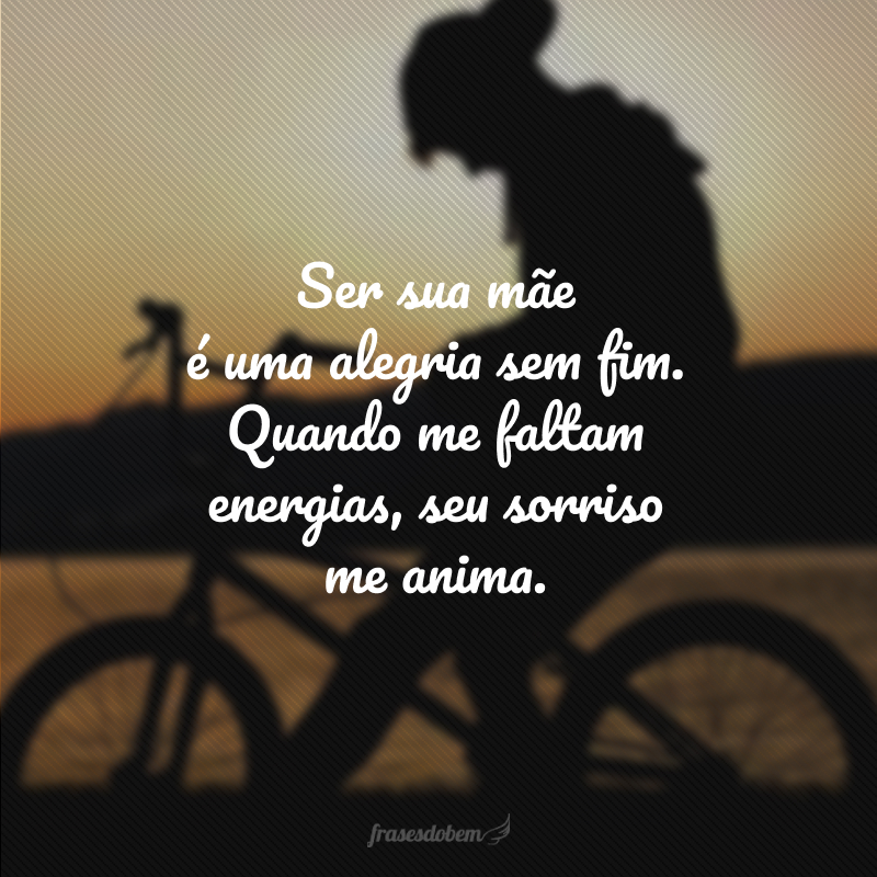 mensagem de mãe para filho