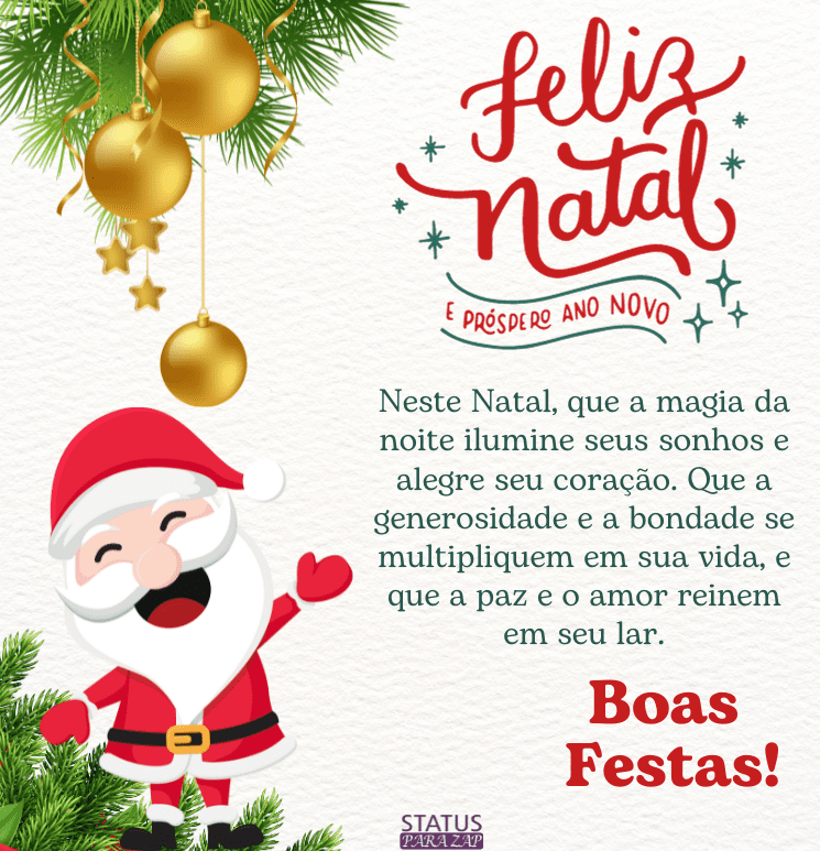 mensagem de natal