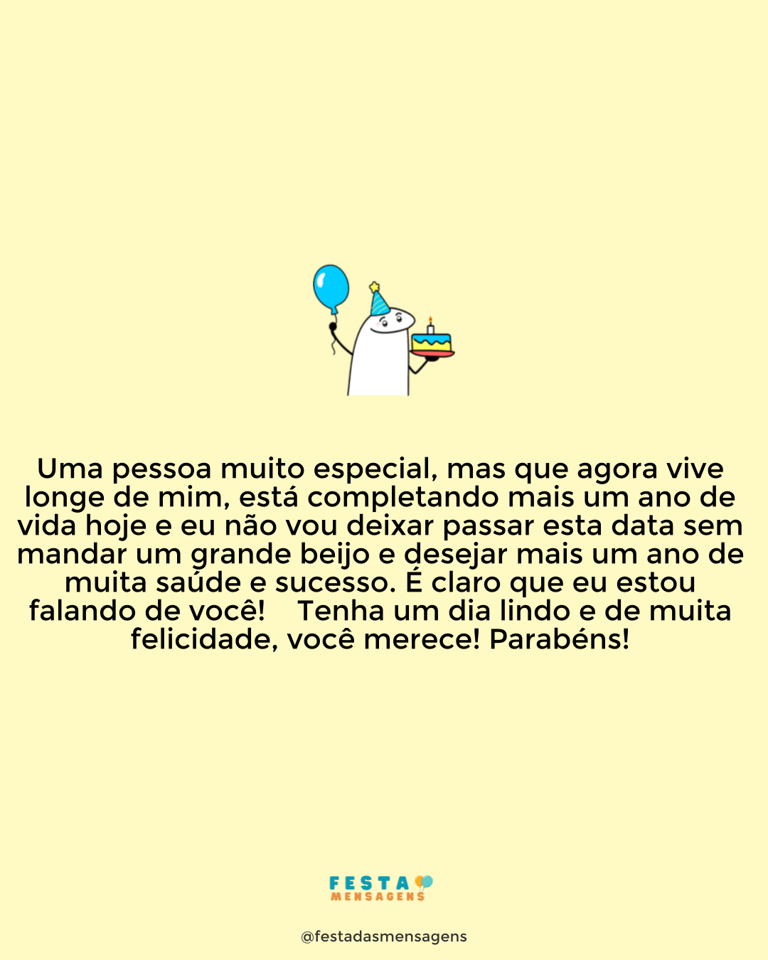 mensagens de aniversário para pessoa especial lista