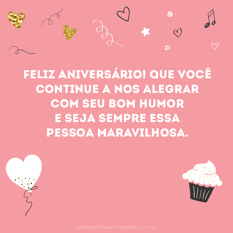 mensagem de aniversário para pessoa especial vs genérica