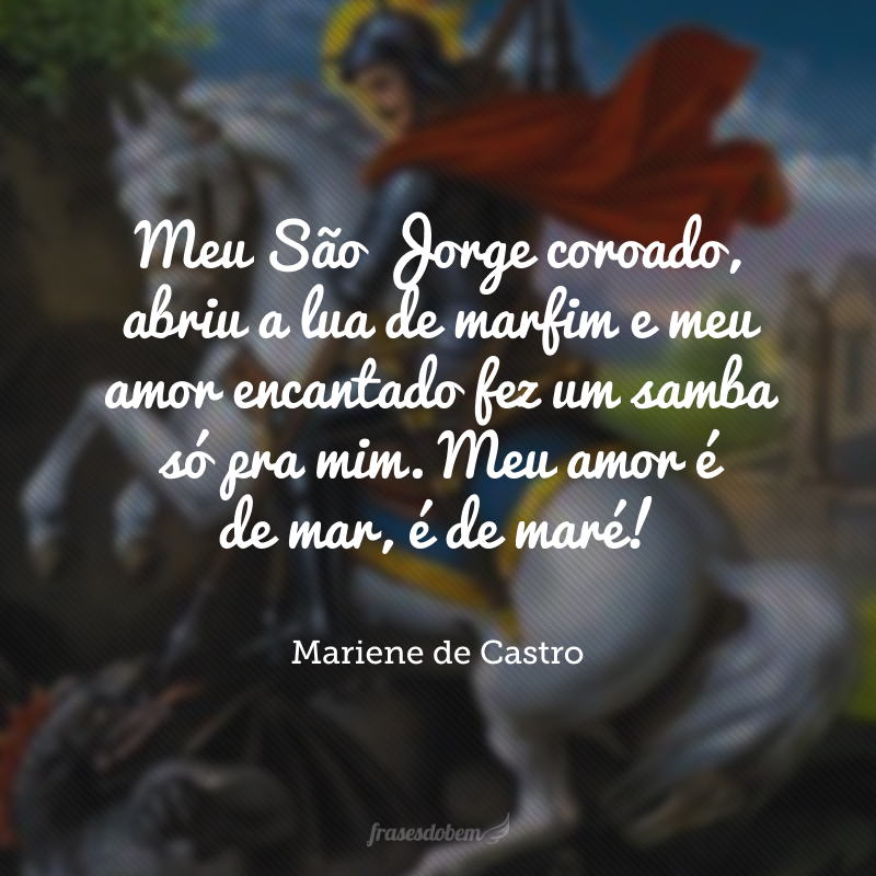 mensagens de são jorge para coragem