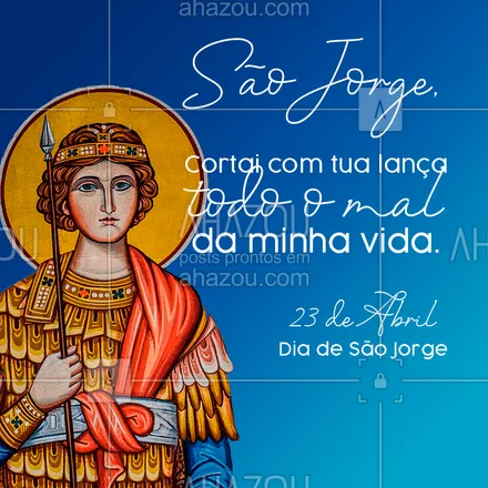 mensagens de são jorge para coragem
