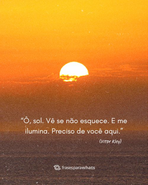 mensagens de sol para bom dia