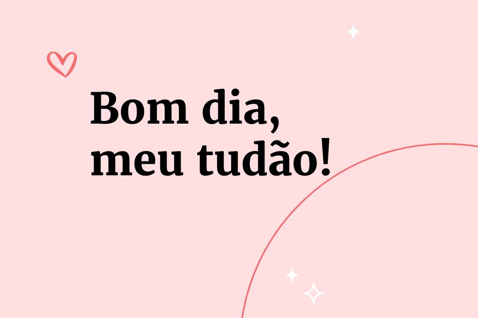 mensagem fofa de bom dia