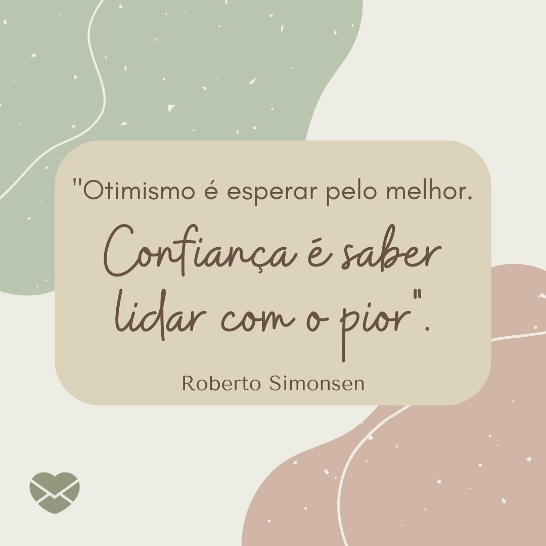mensagens curtas de otimismo