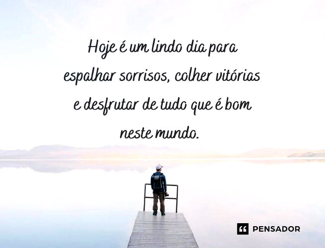 mensagens fofas de bom dia